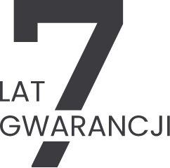 7 lat gwarancji
