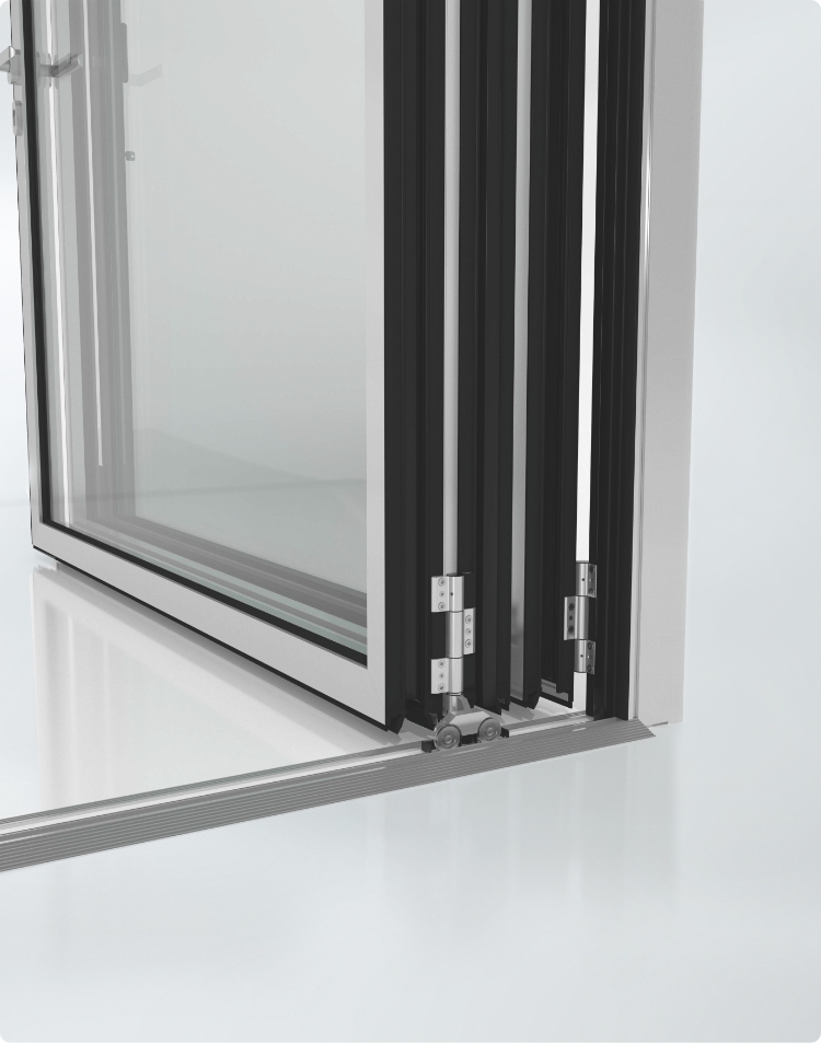 Szeroki wybór typów otwierania i ryglowania pozwala na pełną swobodę projektowania.