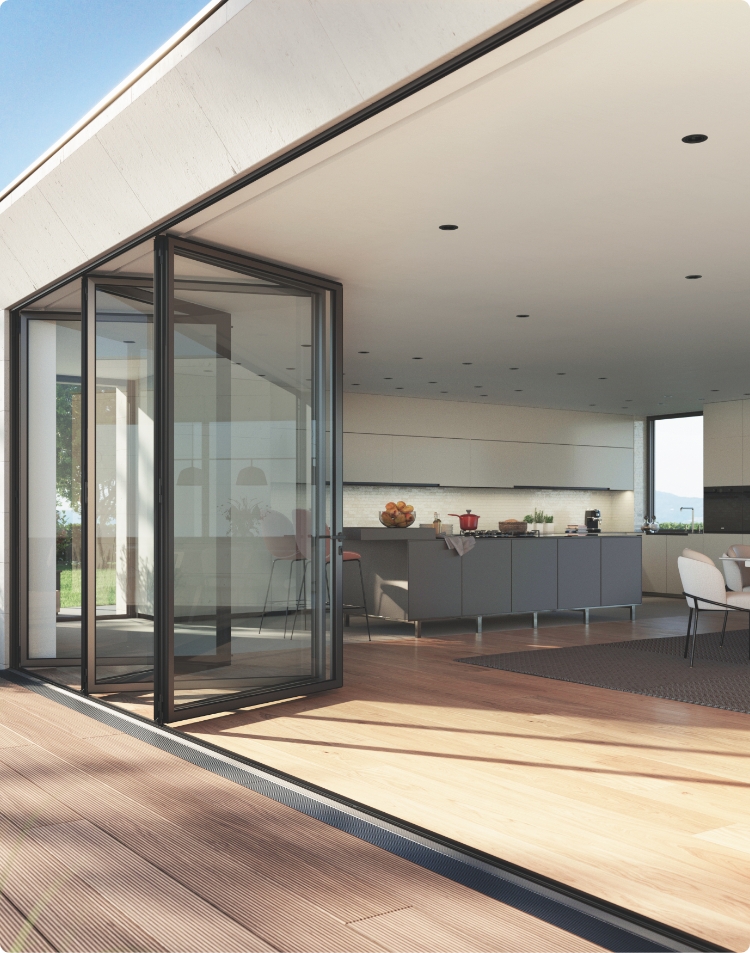 duże wymiary, ale dzięki precyzyjnemu systemowi prowadzenia poruszają się lekko, płynnie i bez wysiłku.