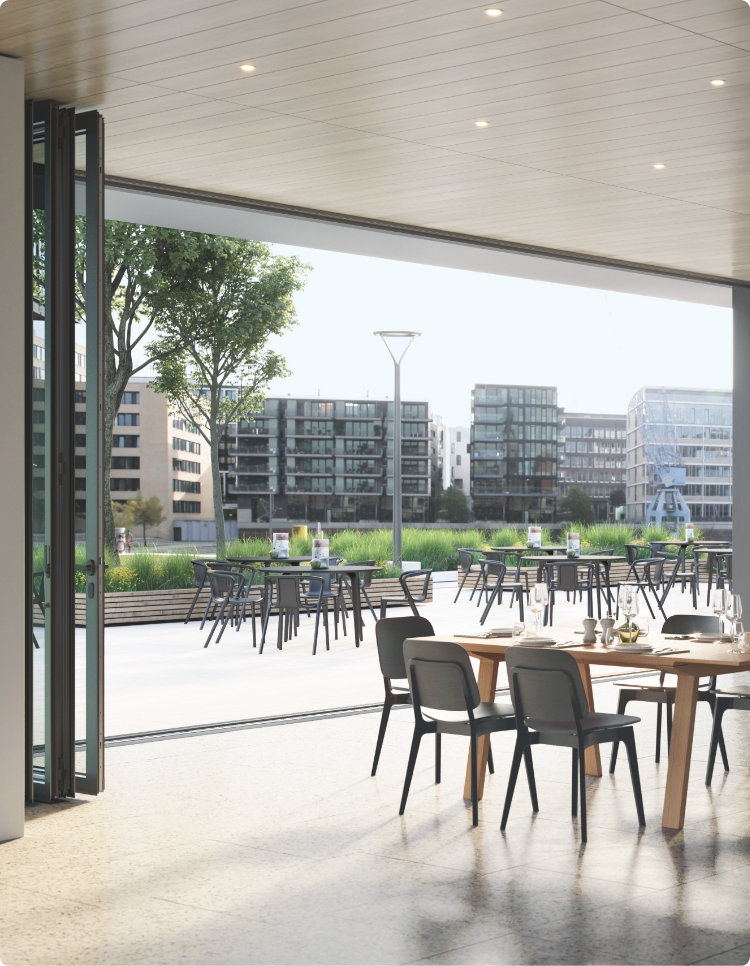 System AS FD 90 HI oferuje trzy typy progów, które można dopasować do funkcji i miejsca montażu