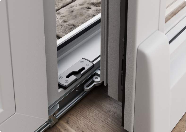 system z funkcją wentylacji szczelinowej