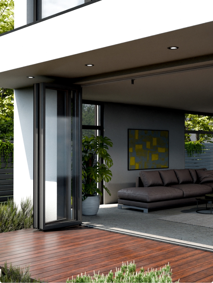 system składano-harmonijkowy