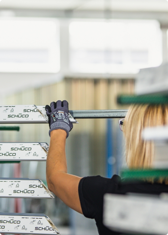 Produkcja Schüco