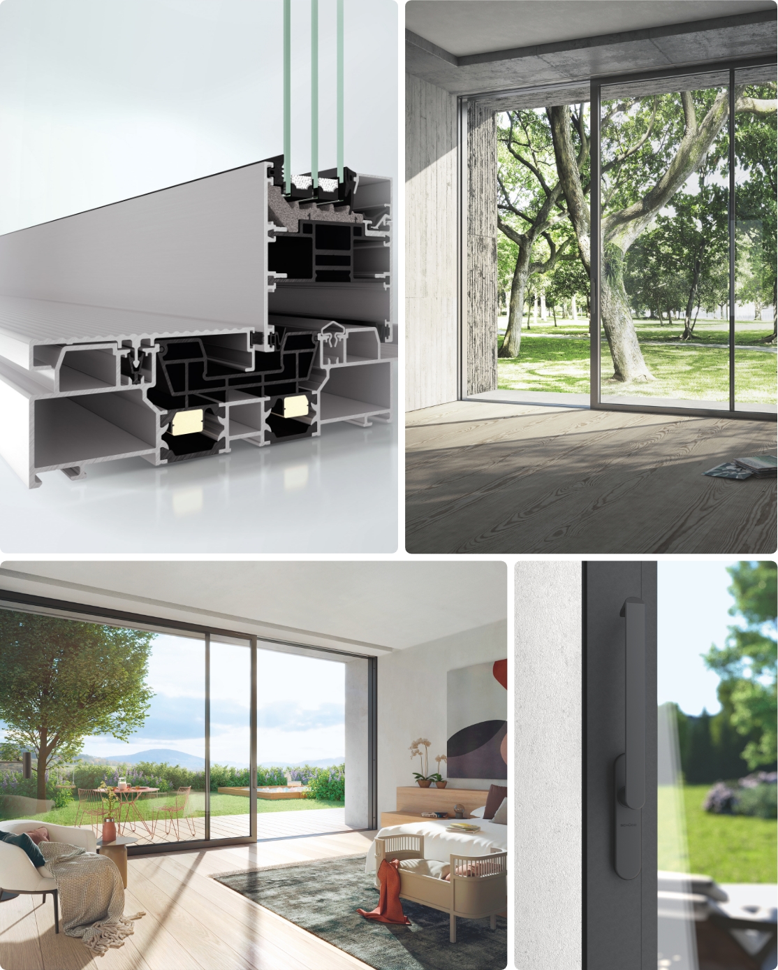 System przesuwny ASE 80 HI