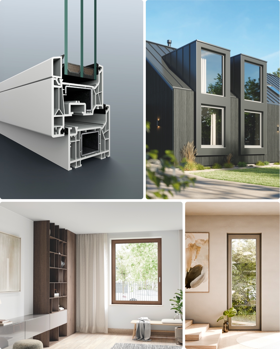 Okna PVC Schüco Focusing