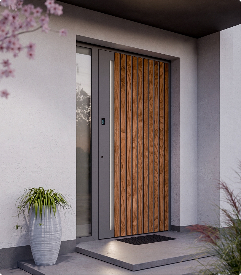 Pochwyt wpuszczany LED