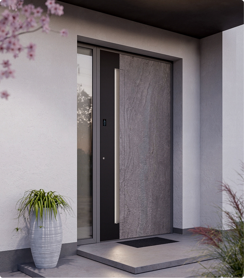 Pochwyt wpuszczany LED