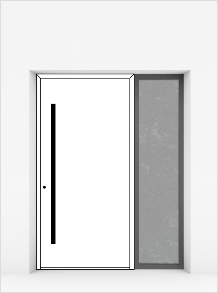 Schemat naświetla w drzwiach Harmony po prawej stronie