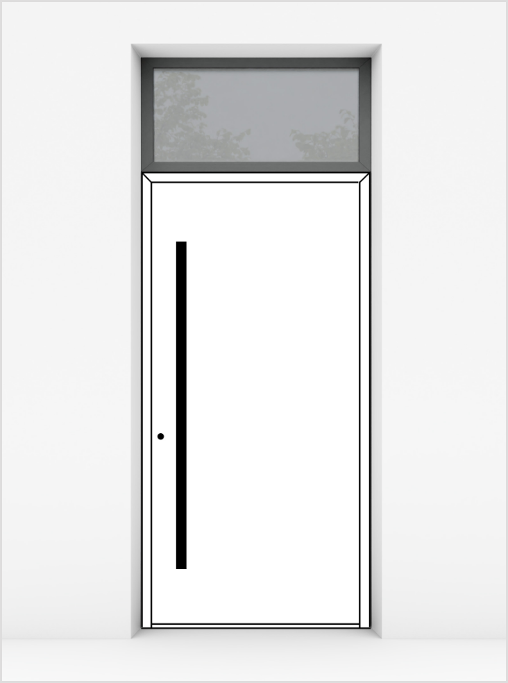 Schemat naświetla w drzwiach Harmony u góry