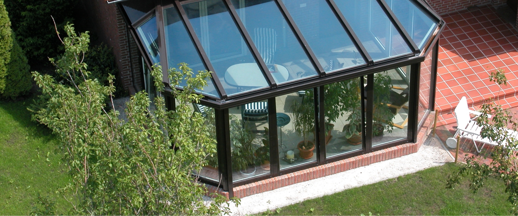 zdjęcie ogrodu zimowego