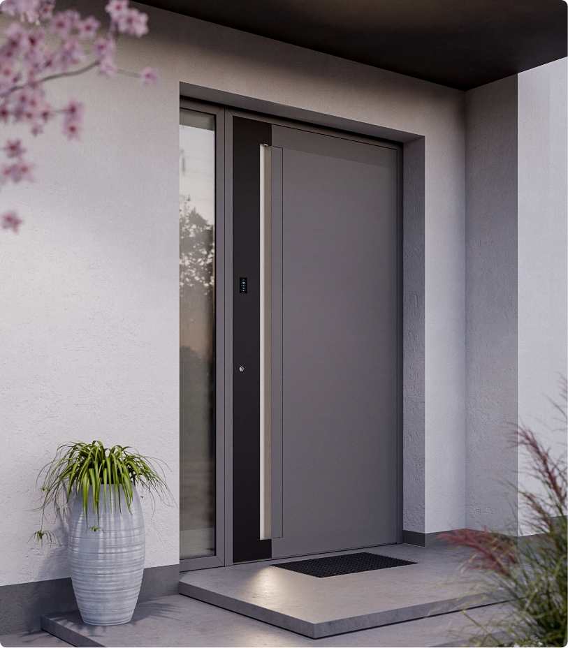 Pochwyt wpuszczany LED