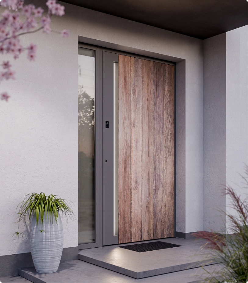 Pochwyt wpuszczany LED